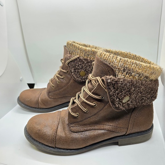 Cliffs by White Mountain Duena Bootie-Brown-Women's‎ 8M - Picture 1 of 8